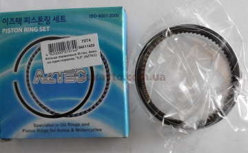 Кольца поршневые Дэу Матиз (Daewoo Matiz) (комплект на 1 цилиндр) AZTEC Корея 0,5 (1,2 1.2 2.5)