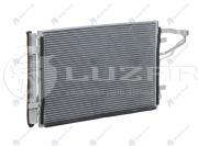 Радиатор кондиционера с ресивером (LRAC 08H2) Luzar