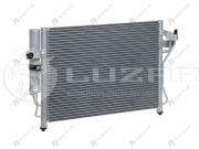 Радиатор кондиционера Getz (02-) M/A с ресивером (LRAC 081C1) Luzar
